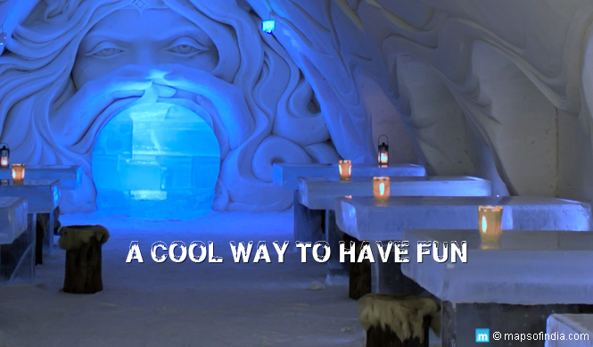 Ice lounges in India Image