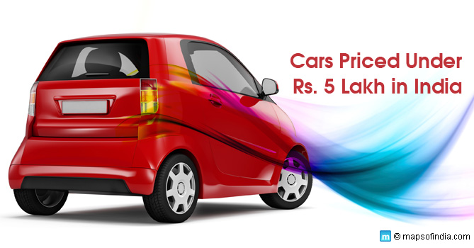 Top 10 Cars under Rs. 5 lakh in India