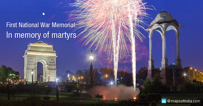 National War Memorial in New Delhi