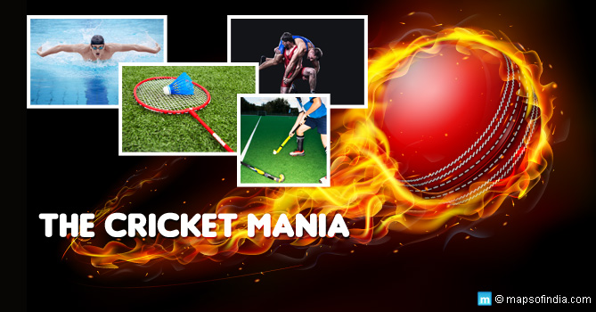 Is Cricket killing other sports in India?