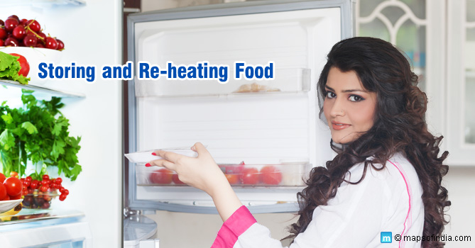 Tips to store Leftovers and reheat Food