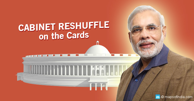 Cabinet reshuffle in Modi Govt