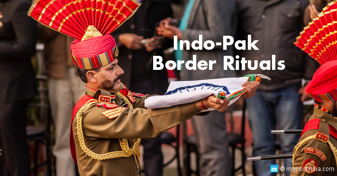 India-Pakistan Border Ritual