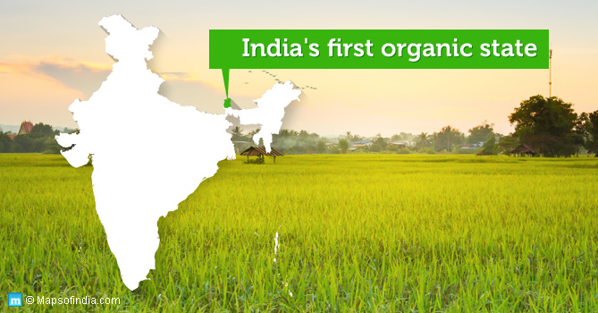 India's first organic state