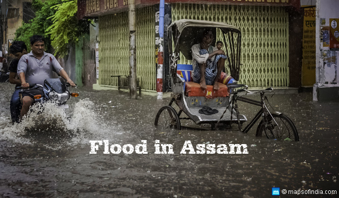 Flood In Assam