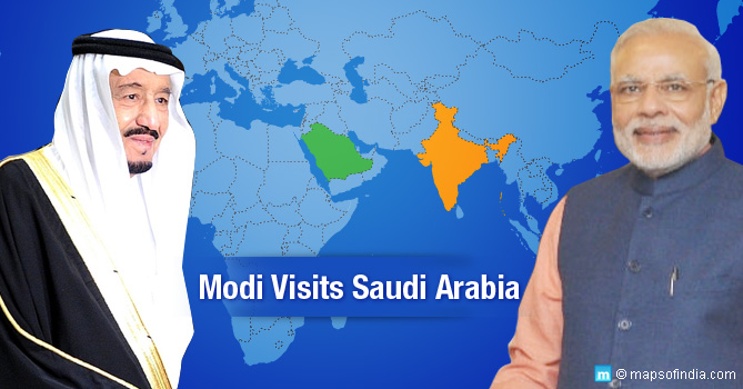 Modi's Visit To Saudi Arabia