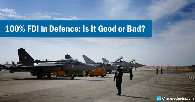 100% FDI in Defence