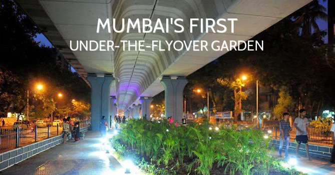 Mumbai's First Under the Flyover Garden