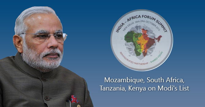 PM Modi's Africa Visit 2016