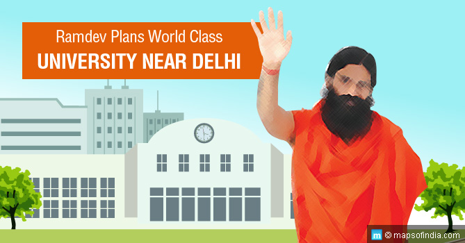 Baba Ramdev Plans World Class University near Delhi