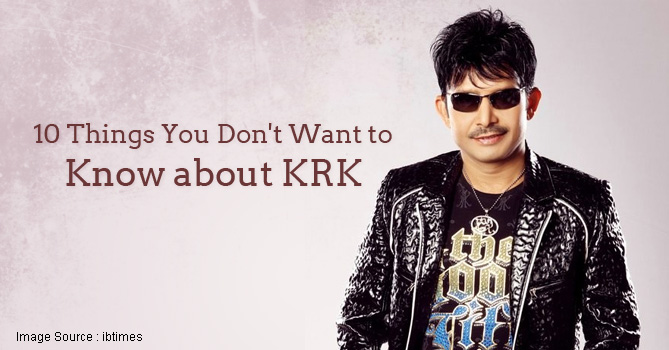 Things You Don't Want to Know about KRK