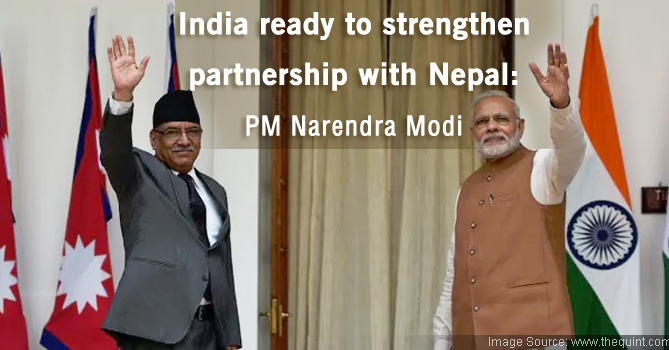 Modi-Prachanda Meeting: New Beginning of India Nepal Partnership