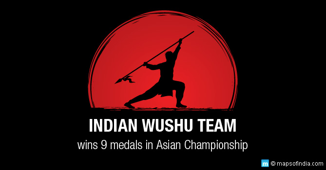 Asian Wushu Championship: India Wins
