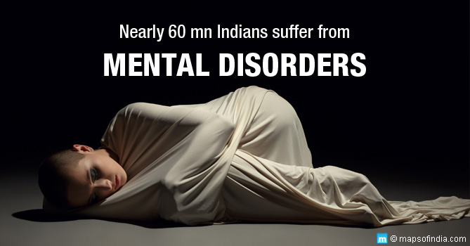 Nearly 60 Million Indians Suffer from Mental Disorders