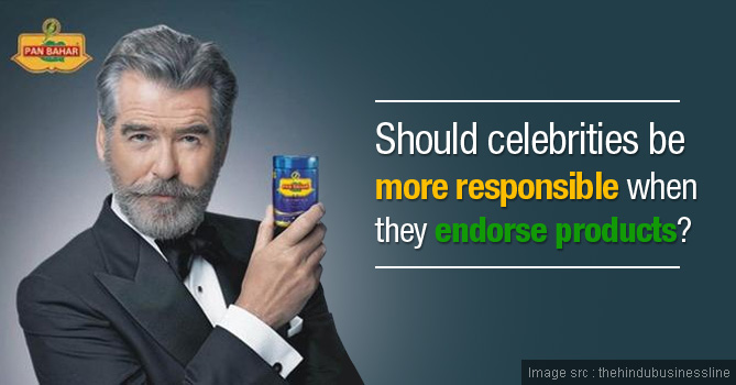 Celebrities Endorsing Products