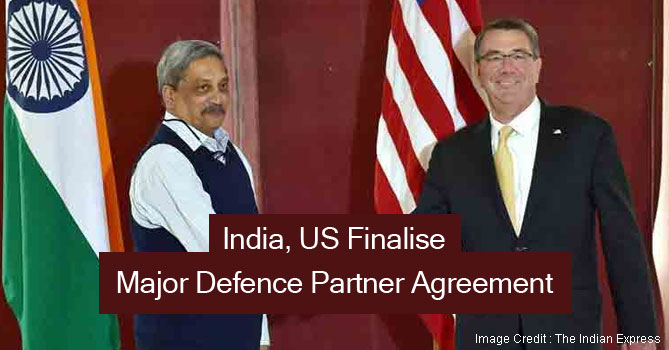 India, US Finalise Defence Agreement