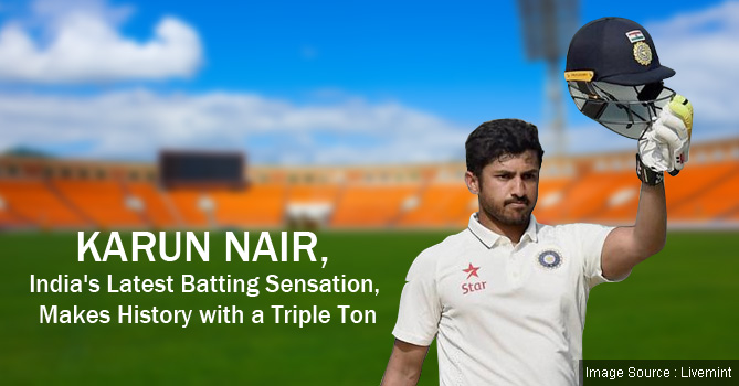 Karun Nair Triple Century