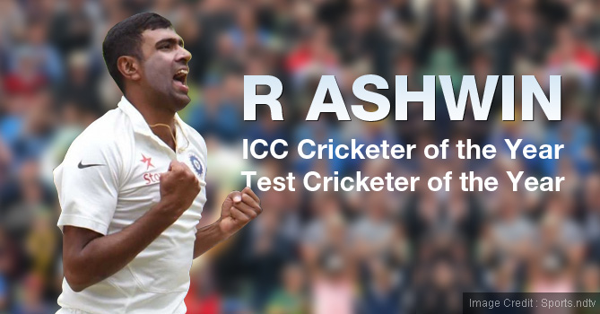 R Ashwin- ICC Player of the Year