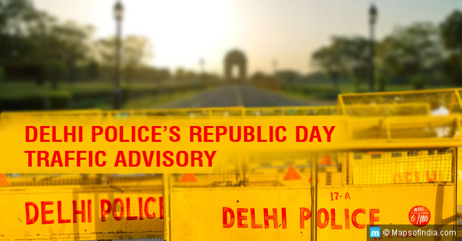 Delhi Police's Republic Day Traffic Advisory