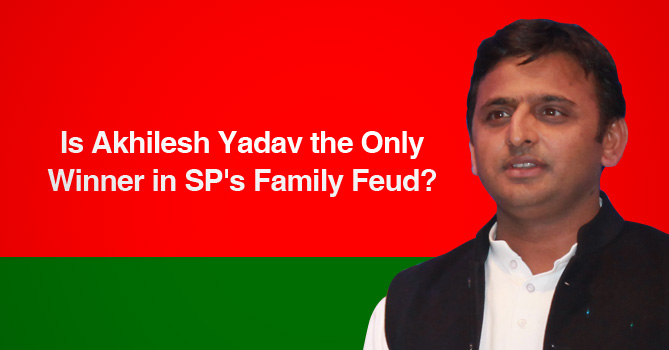 Akhilesh Yadav Emerged the Winner in Yadav Clan Feud