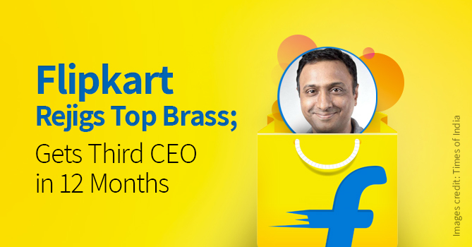Flipkart Replaces CEO