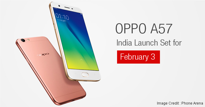 OPPO A57 new Selfie Centric Smartphone in India