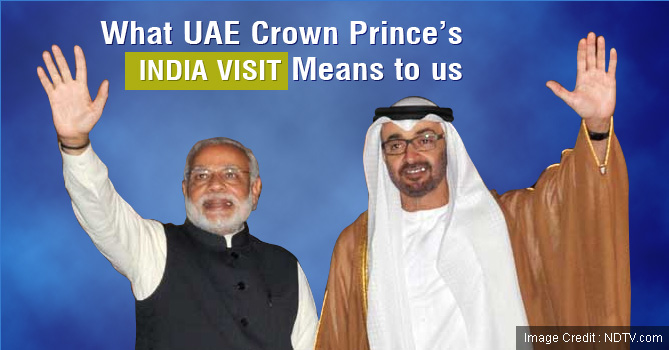 UAE Crown Prince as chief guest at Republic Day