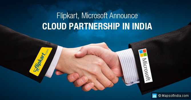 Flipkart, Microsoft Announce Cloud Partnership in India