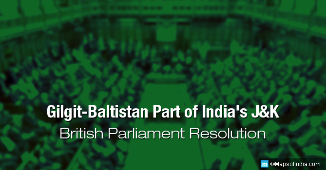 Gilgit-Baltistan Part of J&K