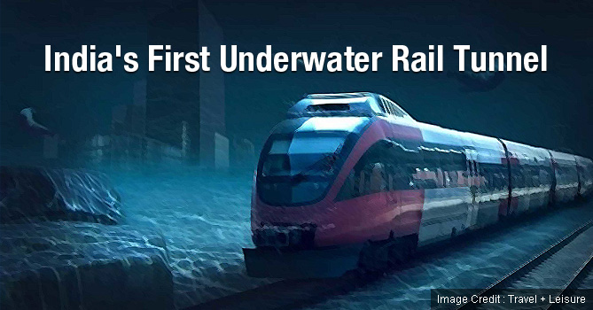 India's First Underwater Rail Tunnel