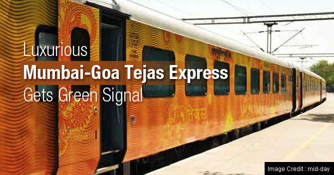 Tejas Express: Luxury Train Set For Launch on Mumbai-Goa Route
