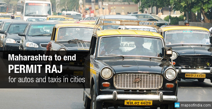 Maharashtra to End Permit Raj for Autos and Taxis in Cities
