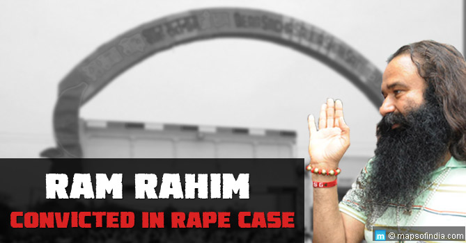Ram-rahim convicted in rape case
