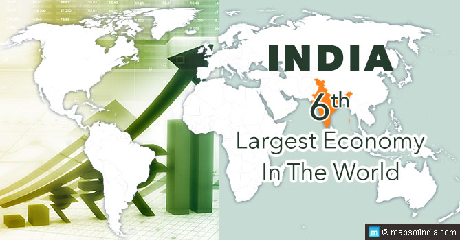 India sixth largest economy in the world