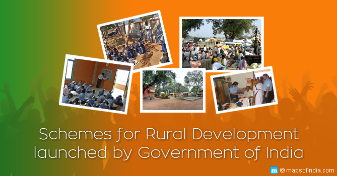 Schemes for Rural Development launched by Government of India