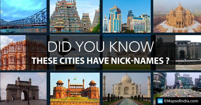 Indian Cities and their nicknames
