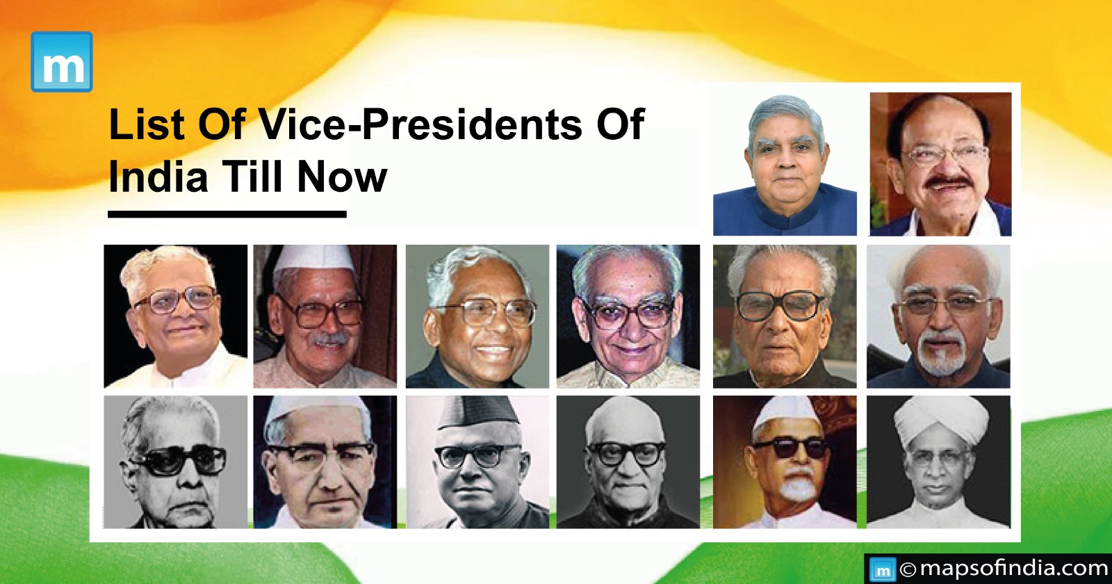 List Of Vice-Presidents Of India Till Now