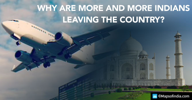 Who are the people leaving India?