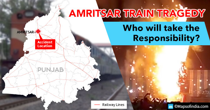 Dussehra train tragedy in Amritsar
