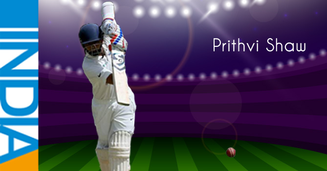 Prithvi Shaw and Teenage Debut for India