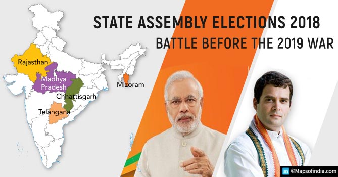 Upcoming state elections in India - Paving the way for 2019 Lok Sabha elections?