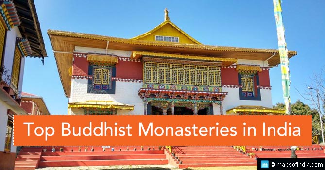 Top Buddhist Monasteries in India