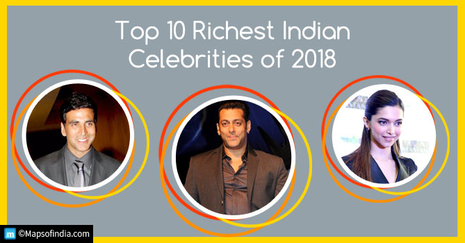 Forbes India Top 10 Richest Indian Celebrities 2018