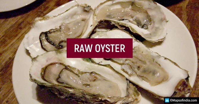 Surprising Facts about Food - Raw Oyster