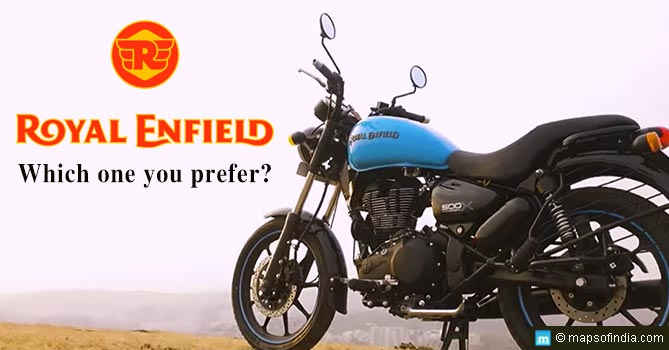 Royal Enfield Bikes Which one you prefer