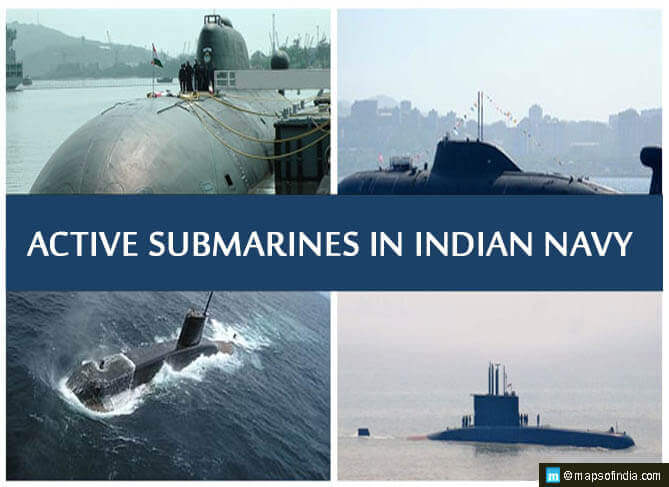 Active Submarines in Indian Navy