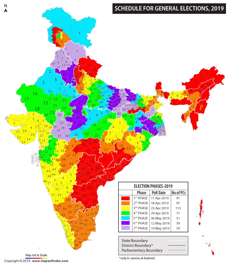 General Election 2019 Map