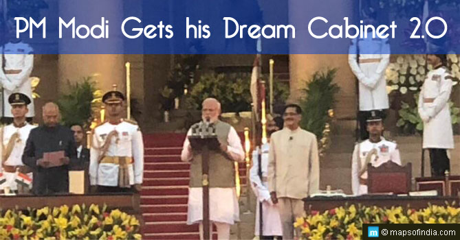 PM Modi has 57 members in his Cabinet
