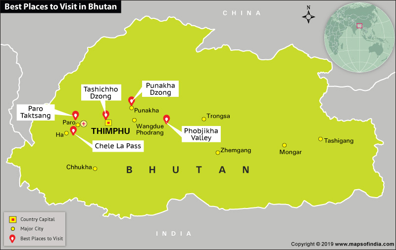 Bhutan Travel Places