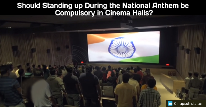 Standing up During the National Anthem in Cinema Halls